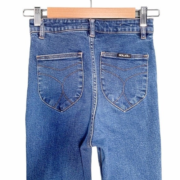 Rolla’s Jeans East Coast Skinny Ultra High Rise Ankle Highway Blue Size 26 | 2 - Picture 6 of 14